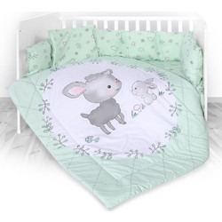 Lorelli Lily Lamb Σετ Κούνιας Green 4τμχ