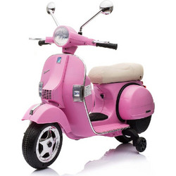 KikkaBoo PX150 Ηλεκτροκίνητη Παιδική Vespa 12V Ροζ