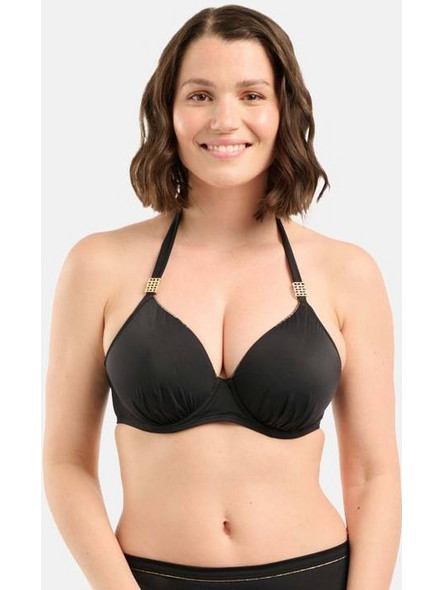 Sans Complexe Bikini Top με Ενίσχυση Μαύρο 75FA175
