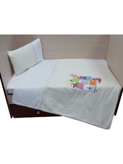 Beboulino Special Baby Σετ Κούνιας White 4τμχ