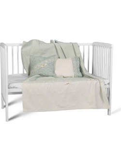 Cangaroo Elegance Σετ Κούνιας 60x120cm Beige 4τμχ