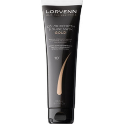 Lorvenn Refresh & Shine Gold Χρωμομάσκα Μαλλιών 150ml