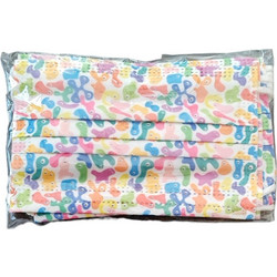 Poli MeyMed Kids Face Mask Χρωματιστή 5τμχ