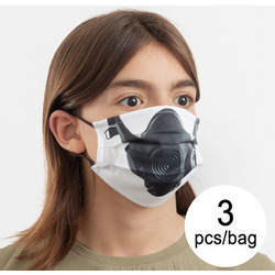 Luanvi Υφασμάτινη Μάσκα Gas Mask 3τμχ
