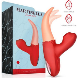 Martinella Crazy Tongue & Pulsation Δονητής Rabbit