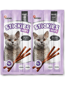 Akinu Stickies Γαλοπούλα & Συκώτι 6x5gr