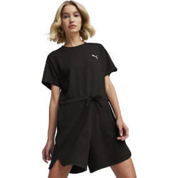 Puma HER Short Γυναικεία Ολόσωμη Φόρμα Κοντομάνικη Μαύρη 677891-01