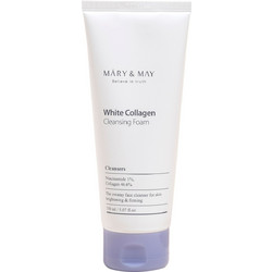 Mary & May White Collagen Cleansing Ενυδατικός Αφρός Καθαρισμού Προσώπου 150ml
