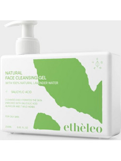 Etheleo Natural Salicylic Acid Face Cleansing Ενυδατικό Gel Καθαρισμού Προσώπου 250ml