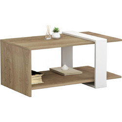 HomeMarkt Wilma Τραπεζάκι Σαλονιού Ορθογώνιο Ξύλινο Μ80xΠ55xΥ35cm HM8950.11
