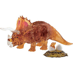 Puzzle 3D Crystal Puzzle Triceratops 3D 49 Κομμάτια