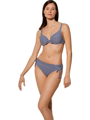 Ysabel Bikini Set με Ενίσχυση Navy Μπλε 82317