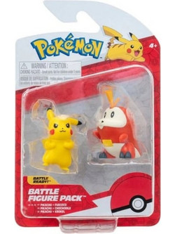 Jazwares Pokemon Battle Figure Pack IX Pikachu & Fuecoco PKW3356