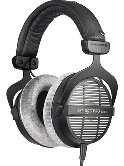 Beyerdynamic DT 990 Pro 250 Ohm Ενσύρματα Ακουστικά Studio Over Ear Ασημί