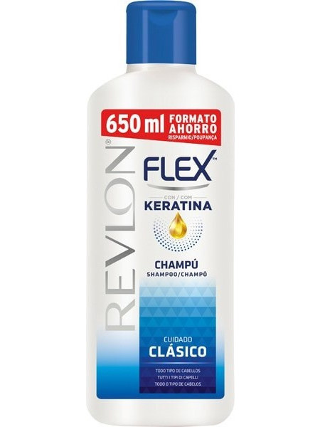 Revlon Flex Keratin Classic Σαμπουάν Κερατίνης 650ml
