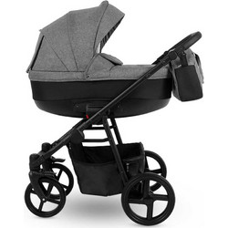 Camarelo Navo Καρότσι Μωρού 3 σε 1 Dark Grey