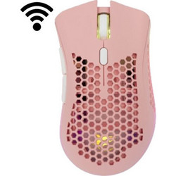 White Shark Lionel Ασύρματο Gaming Ποντίκι RGB 10000 DPI Pink