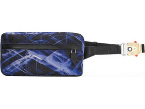Montblanc Meisterstuck Ανδρικό Τσαντάκι Μέσης Μαύρο Μπλε DM62819