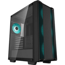 Deepcool CC560 V2 Black Gaming Midi Tower Κουτί Υπολογιστή RGB με Πλαϊνό Παράθυρο
