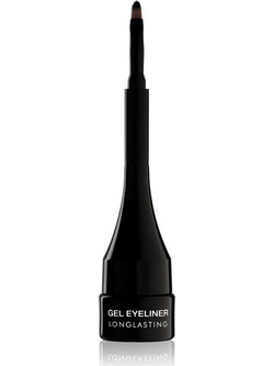 Pierre Rene Eyes 01 Carbon Black Gel Πινέλο Eyeliner 2.5ml