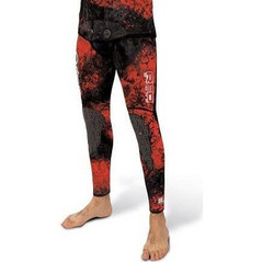 Omer Stone Black/Red Παντελόνι Κατάδυσης Neoprene για Αυτόνομη Κατάδυση 7mm