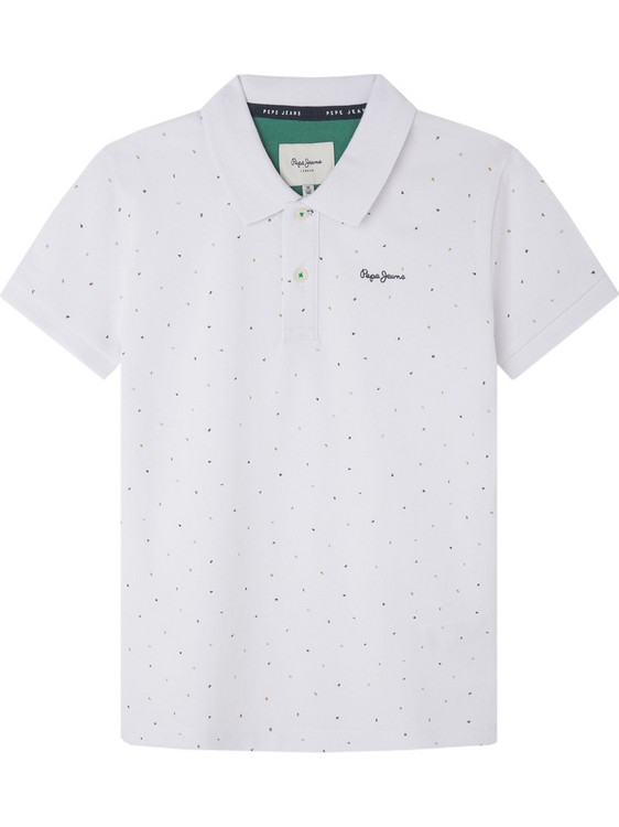 Pepe Jeans Παιδικό Polo Κοντομάνικο Λευκό PB540939-800