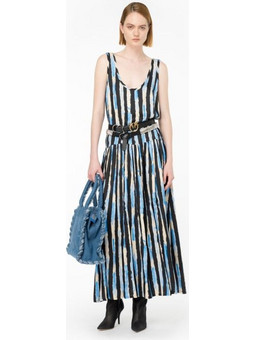 Pinko Midi Καλοκαιρινό Βραδινό Φόρεμα Πολύχρωμο 103602A1UM-DZE
