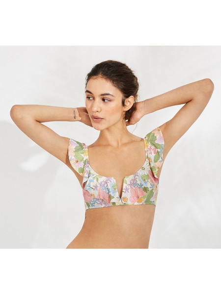 Ysabel Mora Bikini Top Μπουστάκι Floral Πολύχρωμο 81965