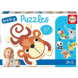 Παιδικό Puzzle Educa Animals 3 + 4 + 5 Κομμάτια 19952