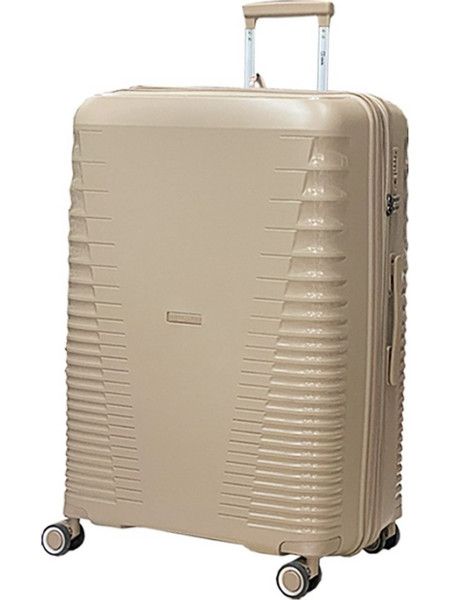 Rain RB8018 Βαλίτσα Μεγάλη 75x48x29cm με 4 Ρόδες Μπεζ