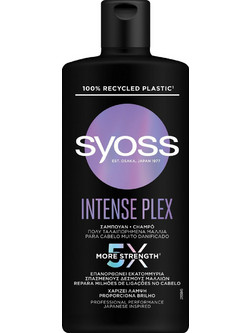 Syoss Intense Plex Σαμπουάν για Επανόρθωση για Ταλαιπωρημένα Μαλλιά 440ml