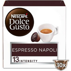 Nescafe Κάψουλες Espresso Napoli Συμβατές με Μηχανή Dolce Gusto 30τμχ