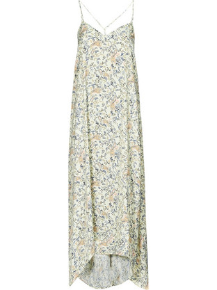 Pepe Jeans Molly Midi Καλοκαιρινό Καθημερινό Φόρεμα Floral Λευκό PL953560-814