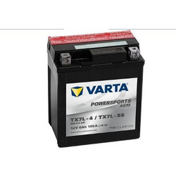 Varta Μπαταρία Μοτοσυκλέτας YTX7L-4 / TX7L-BS 100A 6Ah