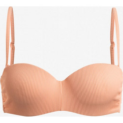 Roxy Love The Beach Vibe Bikini Top Strapless Σομόν ERJX304695