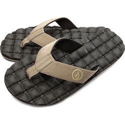 Volcom Recliner Ανδρικές Σαγιονάρες Εκρού V0812350-KHA