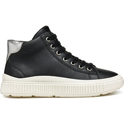 Geox Laquinny Παιδικά Sneakers Μποτάκια Μαύρα J46M3F000BCC0039