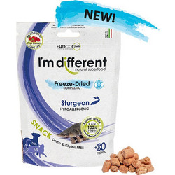 I'm Different Freeze Dried Grain & Gluten Free with Sturgeon 40gr