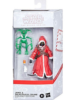 Hasbro Star Wars The Black Series Jawa & Salacious B. Crumb Holiday Edition Φιγούρα Δράσης για 4+ Ετών 15cm