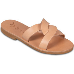 Iris Δερμάτινα Γυναικεία Σανδάλια Μπεζ 9/2