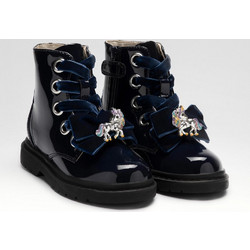 Lelli Kelly Παιδικά Αρβυλάκια Navy Μπλε με Φερμουάρ LKHF2337-FE01