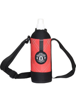 SunCe Manchester United Water Παιδικό Παγούρι Θερμός Πλαστικό Κοραλί