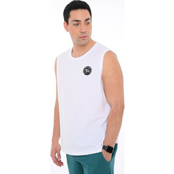 Bodymove Ανδρικό Αθλητικό T-Shirt Λευκό 1387-A3