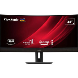 ViewSonic VG3456C Ultrawide MVA Curved Monitor 34.1" 3440x1440 QHD 100Hz 5ms