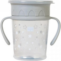 Saro Εκπαιδευτικό Ποτήρι 360 Grey 225ml