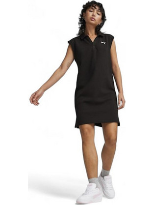 Puma HER Mini Καλοκαιρινό Αθλητικό Φόρεμα Μαύρο 678702-01