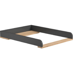 PoliHome Altitude Βάση Αλλαξιέρας Μωρού Ξύλινη 77x59cm Ανθρακί