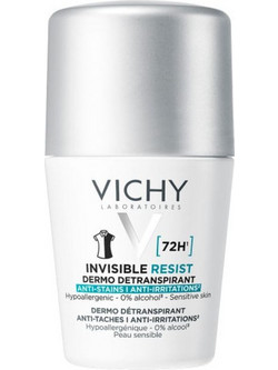 Vichy Invisible Resist Γυναικείο Αποσμητικό Roll On 72h 50ml