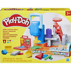 Hasbro Play-Doh Stamp & Saw Tool Bench
