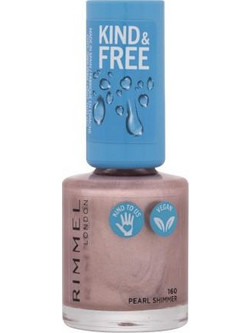 Rimmel Kind & Free 160 Pearl Shimmer Gloss Βερνίκι Νυχιών 8ml